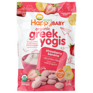 <img alt="Happy Family Organics, Happy Baby, Organic Greek Yogis, Crawling Baby, Strawberry Banana, 1 oz (28 g)" title="Happy Family Organics, Happy Baby, Organic Greek Yogis, Crawling Baby, Strawberry Banana, 1 oz (28 g),819573011784"