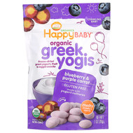 <img alt="Happy Family Organics, Happy Baby, Organic Greek Yogis, Crawling Baby, Blueberry & Purple Carrot, 1 oz (28 g)" title="Happy Family Organics, Happy Baby, Organic Greek Yogis, Crawling Baby, Blueberry & Purple Carrot, 1 oz (28 g),819573011791"