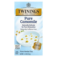 <img alt="Twinings, Pure Herbal Tea, Pure Camomile, Caffeine-Free, 25 Tea Bags, 1.32 oz (37 g)" title="Twinings, Pure Herbal Tea, Pure Camomile, Caffeine-Free, 25 Tea Bags, 1.32 oz (37 g),070177267797"