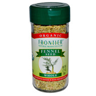 3 PACK of Frontier Natural Products, Organic Fennel Seed, Whole, 1.27 oz (36 g)