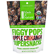 Made in Nature, Organic Figgy Pops, Supersnacks, Apple Cinnamon, 4.2 oz (119 g)