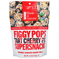3 PACK of Made in Nature, Organic Figgy Pops, Ch-Ch-Chery Supersnacks, 4.2 oz (119 g)