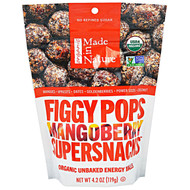 Made in Nature, Organic Figgy Pops, Mangoberry, Supersnacks, 4.2 oz (119 g)