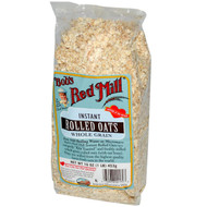 Bobs Red Mill, Instant Rolled Oats, Whole Grain, 16 oz (453 g)