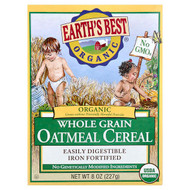 <img alt="Earths Best, Organic Whole Grain Oatmeal Cereal, 8 oz (227 g)" title="Earths Best, Organic Whole Grain Oatmeal Cereal, 8 oz (227 g),023923900172"