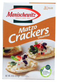 Manischewitz, Matzo Crackers Unsalted - 8 oz