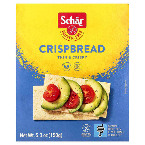 <img alt="Schar, Gluten Free Crispbread, 5.3 oz (150 g)" title="Schar, Gluten Free Crispbread, 5.3 oz (150 g),046296226090"