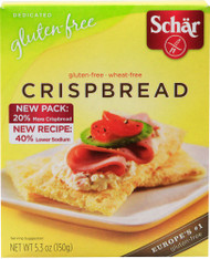 3 PACK of Schar Gluten Free Crispbread -- 5.3 oz