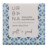 European Soaps, Urbana, Shea Butter Enriched Soap, Salt + Sand, 3.5 oz (100 g)