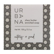 European Soaps, Urbana, Shea Butter Enriched Soap, Citrus + Seed, 3.5 oz (100 g)