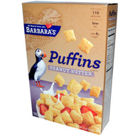 3 PACK of Barbaras Puffins Cereal Peanut Butter -- 11 oz
