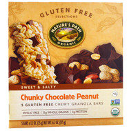 3 PACK of Natures Path, Organic, Sunrise Breakfast Bars, Chunky Choco Peanut, 5 Bars, 1.2 oz (35 g) Each