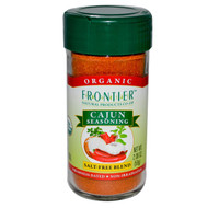 3 PACK of Frontier Natural Products, Organic Cajun Seasoning, Louisiana Flavor, 2.08 oz (59 g)