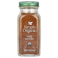 <img alt="Simply Organic, Chili Powder, 2.89 oz (82 g)" title="Simply Organic, Chili Powder, 2.89 oz (82 g),089836187604"