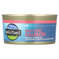 <img alt="Wild Planet, Wild Pink Salmon, Skinless & Boneless, 6 oz (170 g)" title="Wild Planet, Wild Pink Salmon, Skinless & Boneless, 6 oz (170 g),829696000473"