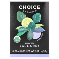 <img alt="Choice Organics, Black Tea, Earl Grey, 16 Tea Bags, 1.12 oz (32 g)" title="Choice Organics, Black Tea, Earl Grey, 16 Tea Bags, 1.12 oz (32 g),047445919719"