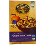 Natures Path, Organic, Flax Plus Cereal, Pumpkin Raisin Crunch, 12.3 oz (350 g) (Discontinued Item)