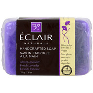 Eclair Naturals, Handcrafted Soap, French Lavender, 6 oz (170 g)