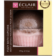 Eclair Naturals, Fizzy Bath Cupcake, Rose Sandalwood, 6 oz (170 g)
