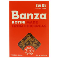 Banza, Rotini, Made From Chickpeas, 8 oz (227 g)