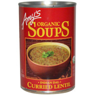 3 PACK of Amys Organic Soup Curried Lentil -- 14.5 oz
