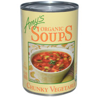 3 PACK of Amys Organic Soup Chunky Vegetable -- 14.3 oz