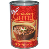 3 PACK of Amys Organic Chili Spicy -- 14.7 fl oz