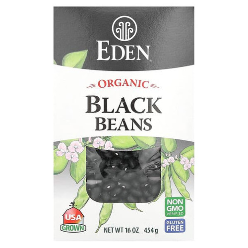 <img alt="Eden Foods, Organic Black Beans, 16 oz (454 g)" title="Eden Foods, Organic Black Beans, 16 oz (454 g),024182021004"