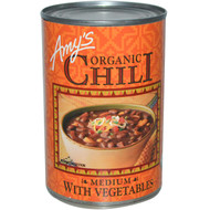 Amys, Organic Chili, Medium with Vegetables, 14.7 oz (416 g) (Discontinued Item)