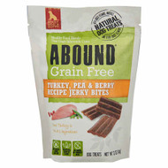 3 PACK of Abound Grain Free Jerky Bites Turkey, Pea & Berry Recipe -- 12 oz