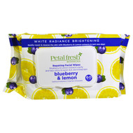 Petal Fresh, Botanicals, Repairing Facial Wipes, Blueberry & Lemon, 60 Wipes (5 PACK)