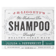 <img alt="J.R. Liggetts, Old Fashioned Shampoo Bar, Jojoba & Peppermint, 3.5 oz (99 g)" title="J.R. Liggetts, Old Fashioned Shampoo Bar, Jojoba & Peppermint, 3.5 oz (99 g),049056111049"
