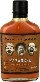 3 PACK of Pain Is Good Pepper Sauce Hot Habanero -- 7 oz