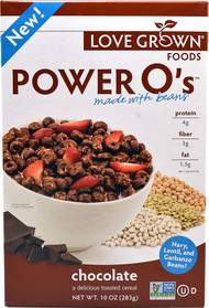 3 PACK of Love Grown Power Os Cereal Gluten Free Chocolate -- 10 oz