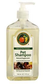 3 PACK of Earth Friendly Ecos for Pets! Shampoo Peppermint -- 17 fl oz