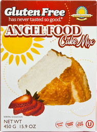 3 PACK of Kinnikinnick Foods Cake Mix Gluten Free Angel Food -- 16 oz