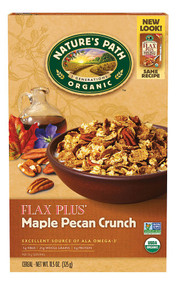 3 PACK OF Natures Path, Organic, Flax Plus Maple Pecan Crunch Cereal, 11.5 oz (325 g)