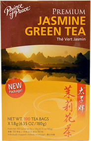 3 PACK of Prince of Peace Premium Jasmine Green Tea -- 100 Tea Bags