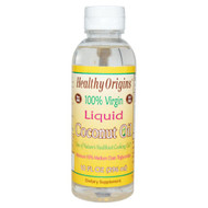 Healthy Origins, 100% Virgin Liquid Coconut Oil, 10 fl oz (296 ml)