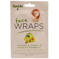 My Spa Life, Face Wraps, Avocado & Vitamin E, 1 Facial Wrap (5 PACK)