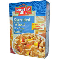 Arrowhead Mills, Shredded Wheat, Bite Size Cereal, 12 oz (340 g)