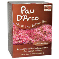 3 PACK of Now Foods, Real Tea, Pau D'Arco, Caffeine-Free, 24 Tea Bags, 1.7 oz (48 g)