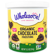Wholesome Sweeteners, Organic Chocolate Frosting, 12.5 oz (354 g)