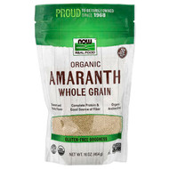 <img alt="NOW Foods, Organic Amaranth, Whole Grain, 16 oz (454 g)" title="NOW Foods, Organic Amaranth, Whole Grain, 16 oz (454 g),733739062116"