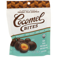 3 PACK of Cocomels, Organic, Coconut Milk Caramels, Bites, Sea Salt, 3. 5 oz (100 g)