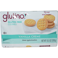 Glutino, Gluten Free Cookies, Vanilla Creme, 10.5 oz (300 g)