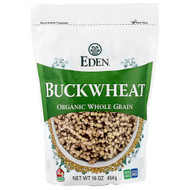 <img alt="Eden Foods, Organic Whole Grain, Buckwheat, 16 oz (454 g)" title="Eden Foods, Organic Whole Grain, Buckwheat, 16 oz (454 g),024182021516"