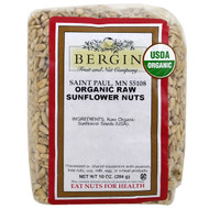 Bergin Fruit and Nut Company, Organic Raw Sunflower Nuts, 10 oz (284 g)