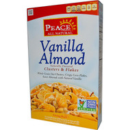 Peace Cereal, Clusters & Flakes, Vanilla Almond, 11 oz (312 g)