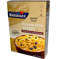 3 PACK of Barbaras Organic Brown Rice Crisps Cereal -- 10 oz